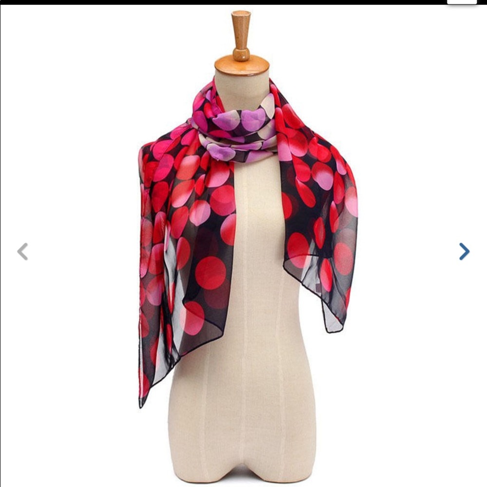 🟠 5/25 Polka Dot Scarf Ombré LAST ONE!